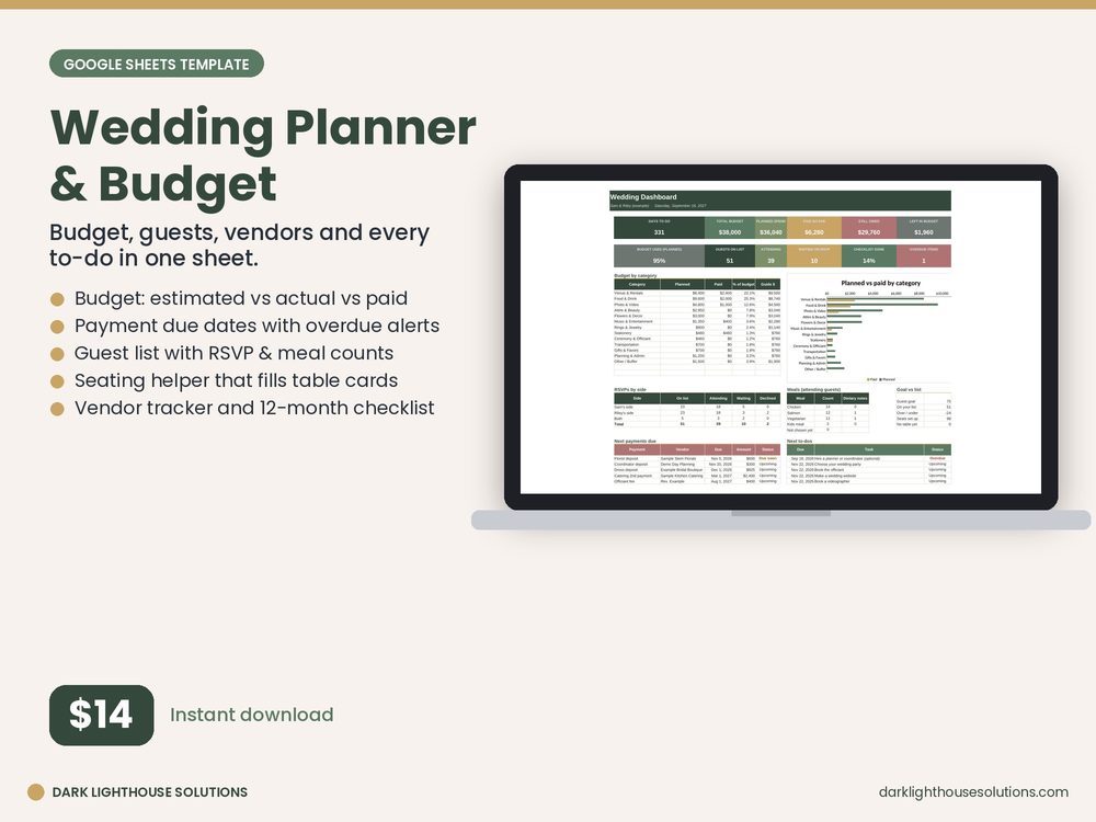 Wedding Planner & Budget preview